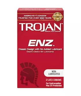 Trojan Enz Non-lubricated - 12 Pack