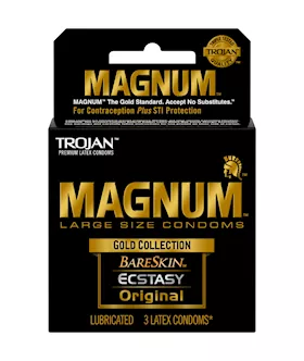 Trojan Magnum Gold Collection Condoms 3 Pack