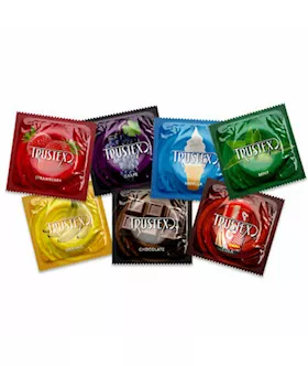 Trustex Assorted Flavours Condoms - 1000 Pack