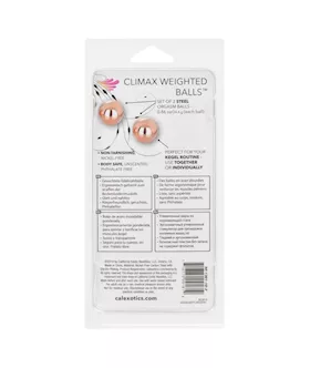 Climax Weighted Balls