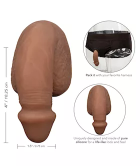 4 Inch Silicone Packing Penis
