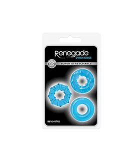 Renegade Dyno Cock Rings - Set Of 3