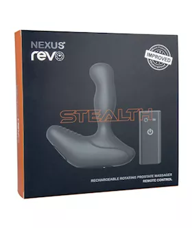 Revo Stealth Waterproof Remote Control Rotating Prostate Massager 
