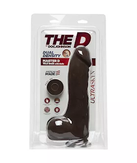 The Master D Ultraskyn Dildo With Balls