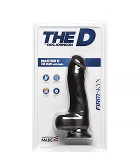 The Master D Firmskyn Dildo With Balls