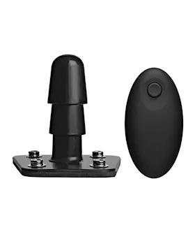 Vac-u-lock Vibrating Plug With Wireless Remote 