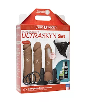 Doc Johnson Vac-u-lock Dual Density Ultraskyn Harness Set