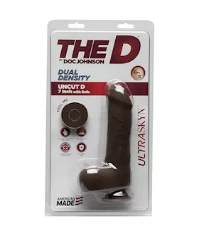 Doc Johnson Ultraskyn Uncut Dildo With Balls