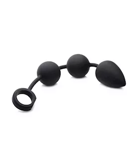 Tom Of Finland Large Silicone Weighted Anal Ball Plug