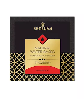 Natural WaterBased Personal Moisturiser   Strawberry