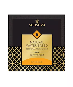 Natural WaterBased Personal Moisturiser   Butter Rum