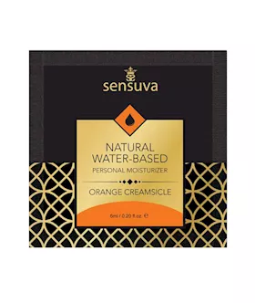 Natural WaterBased Personal Moisturiser  Orange