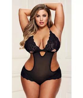 Baci Open Side Lace Teddy 
