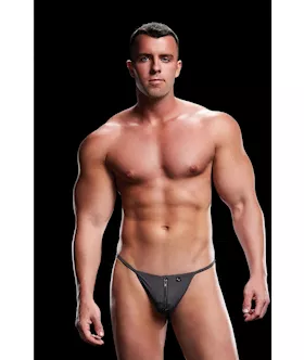 Low Rise Zipper G-string