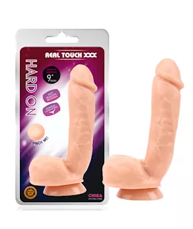 Hard On Suction Dildo With Balls