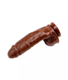 Hard On Suction Dildo With Balls