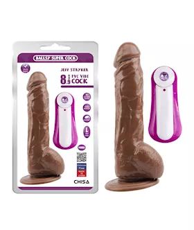 Jeff Stryker Vibrating Dildo - 8.9 Inch
