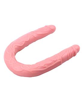 Jelly Flexi Double Dong - 19.8 Inch