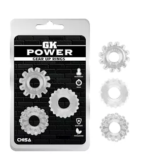 Gear Up Cock Ring Set