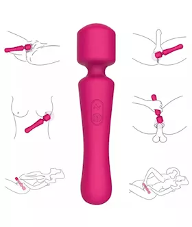 Powerful Silicone Wand Massager