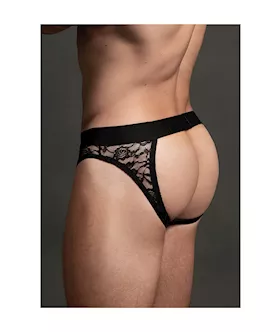 Lace Open Back Brief