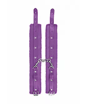 Ouch! Plush Leather Ankle Cuffs 