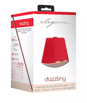 Rotating & Vibrating Clitoral Stimulator - Dazzling 