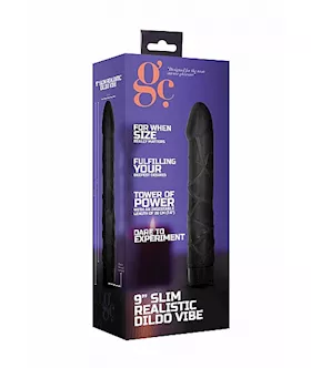 Slim Realistic Dildo Vibe 