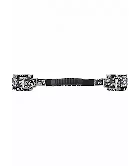Printed Handcuffs With Handle - Love