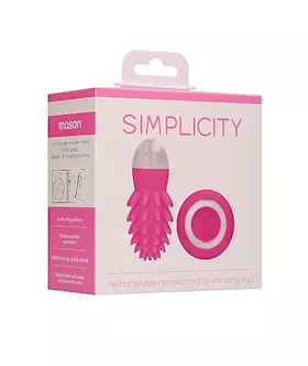 Mason - Rechargeable Remote Control Love Egg