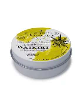 Petits JouJoux Waikiki Massage Candle