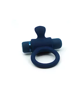 Nu Sensuelle Silicone Bullet Ring Navy