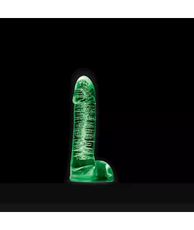 Firefly Glass Smooth Ballsey Dildo 