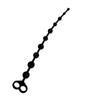 Silicone Beaded Anal Chain