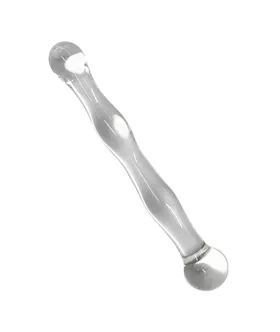 Lucent Rippled Glass Massager