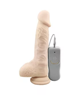 Rough Vibrating Suction Cup Dildo