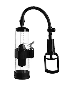 Manual Penis Pump With Vibrator