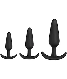Kink - Silicone Anal Trainer 3-piece Set