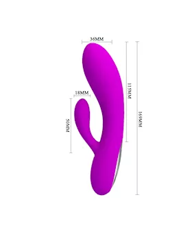 Alvin Sleek Silicone Rabbit Vibe