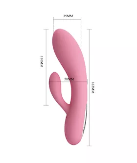Alvin Sleek Silicone Rabbit Vibrator