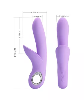 Carol Double Delight Rabbit Vibrator
