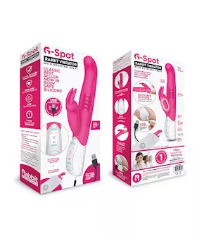 RR Rechargeable GSpot Rabbit Hot Pink