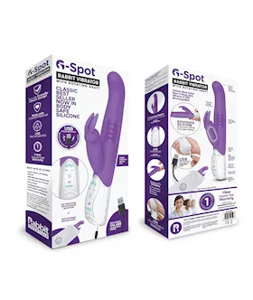 RR Rechargeable GSpot Rabbit Purple