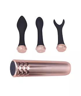 Vibrator with Interchangeable Heads