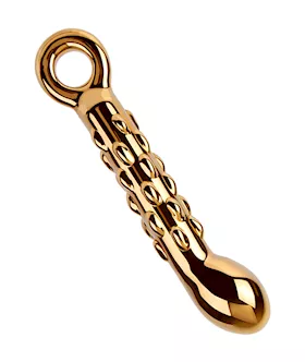 Lucent Golden Glass Massager