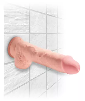 King Cock Plus Triple Density Fat Cock With Balls