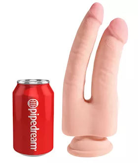 King Cock Plus 9.5 Inch Triple Density Double Penetrator