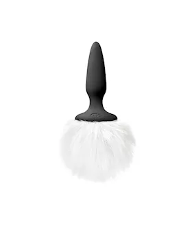 Bunny Tails Mini White Fur