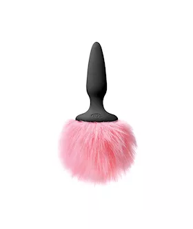 Bunny Tails Mini Pink Fur