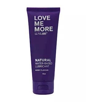Luvloob Love Me More WaterBased Lubricant  Berry